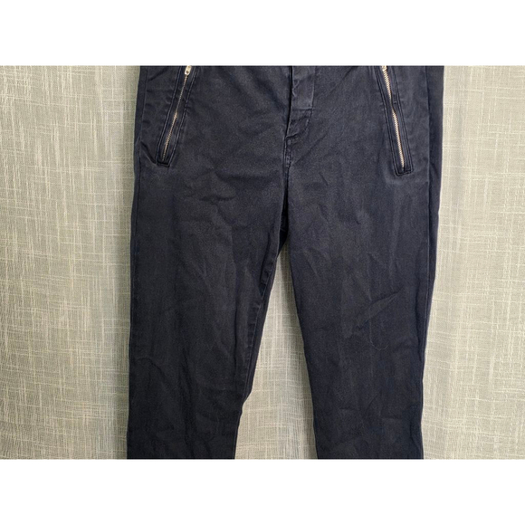 Women's Level 99 Pants Size 26P Navy - Picture 3 of 9